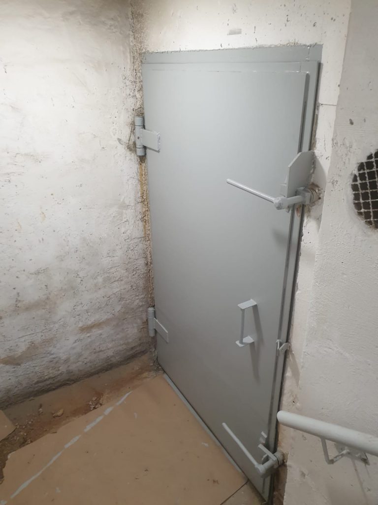 שיקום יסודי של דלת מקלט – אחרי